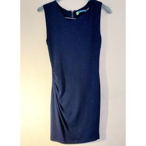 Alice & Olivia Sparkly Royal Blue Dress